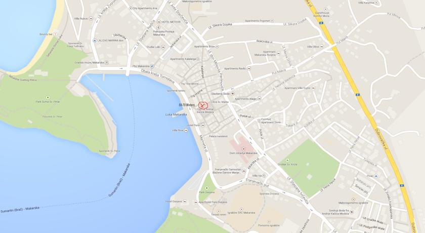 Apartment Adriatic ماكارسكا المظهر الخارجي الصورة